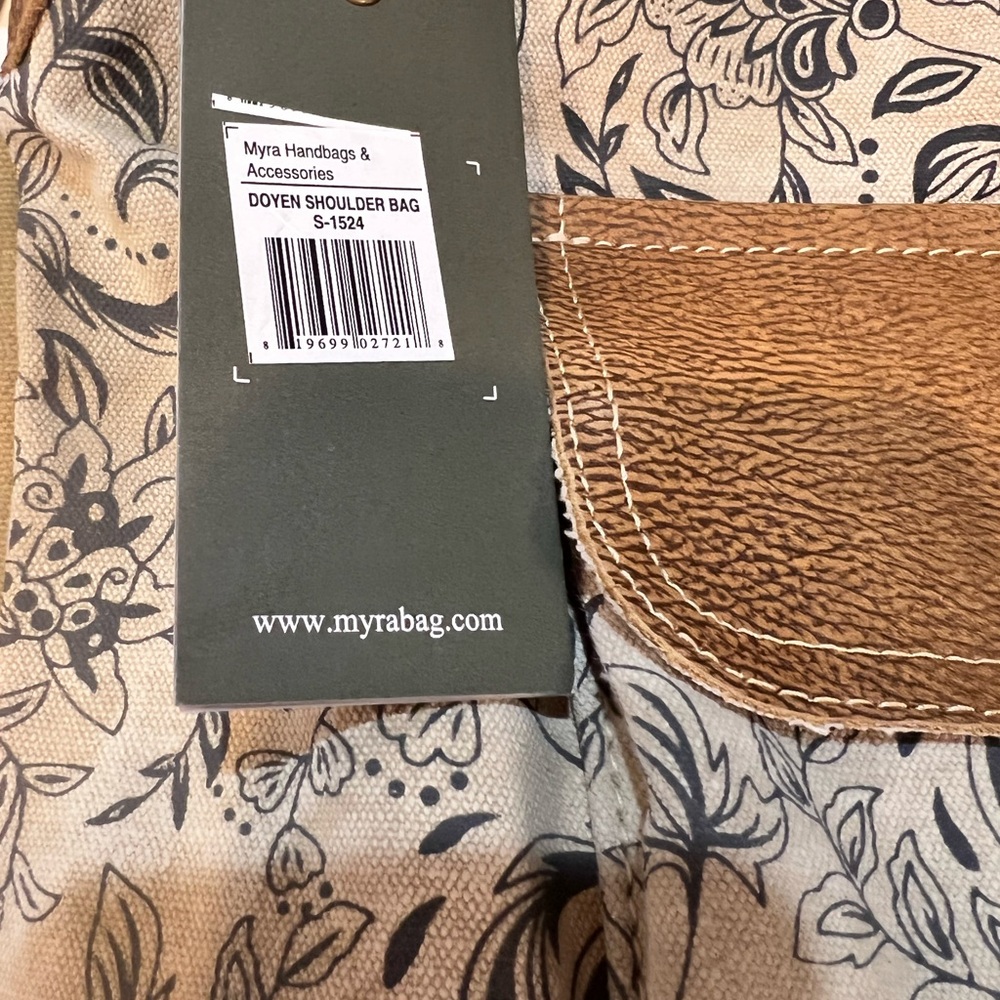 NWT Myra Bag Doyen Shoulder Bag (Model S-1524) Medium-Sized Crossbody/Shoulder - Picture 10 of 11